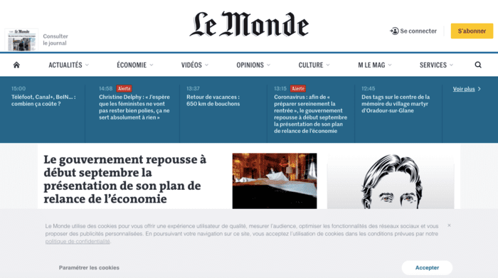 Lemonde accueil